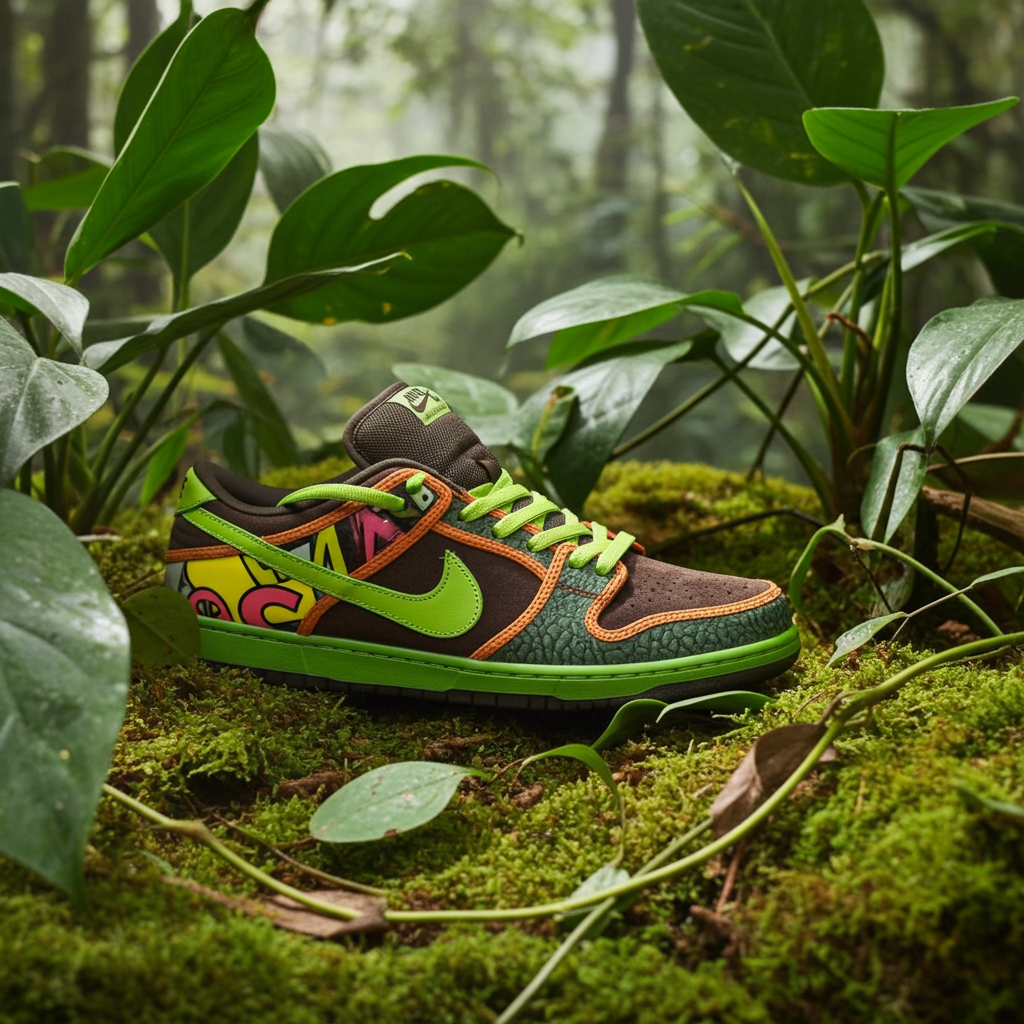 Nike SB Dunk Low Premium 'De La Soul' (2015) – Baroque Brown/Green