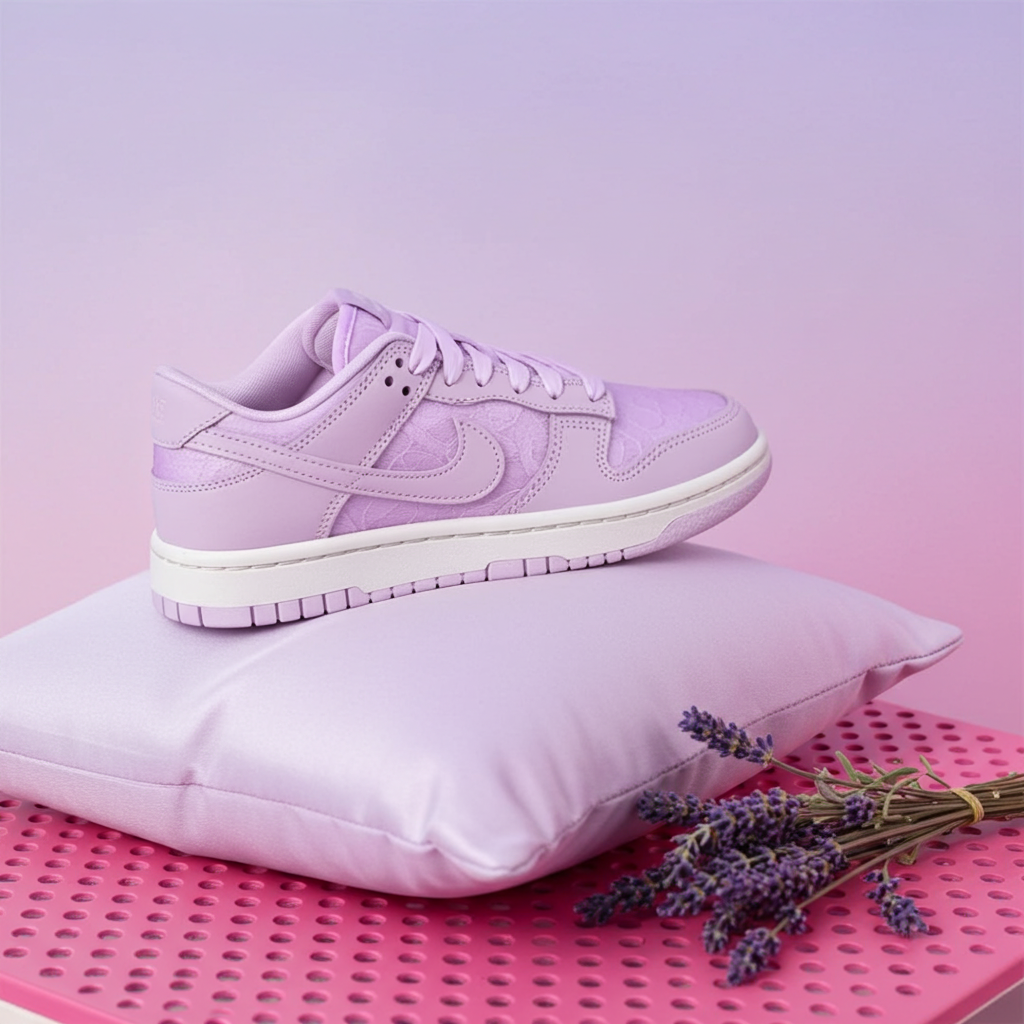 Nike Dunk Low Women's Lace Pack 'Regal Pink' – Soft Pearl