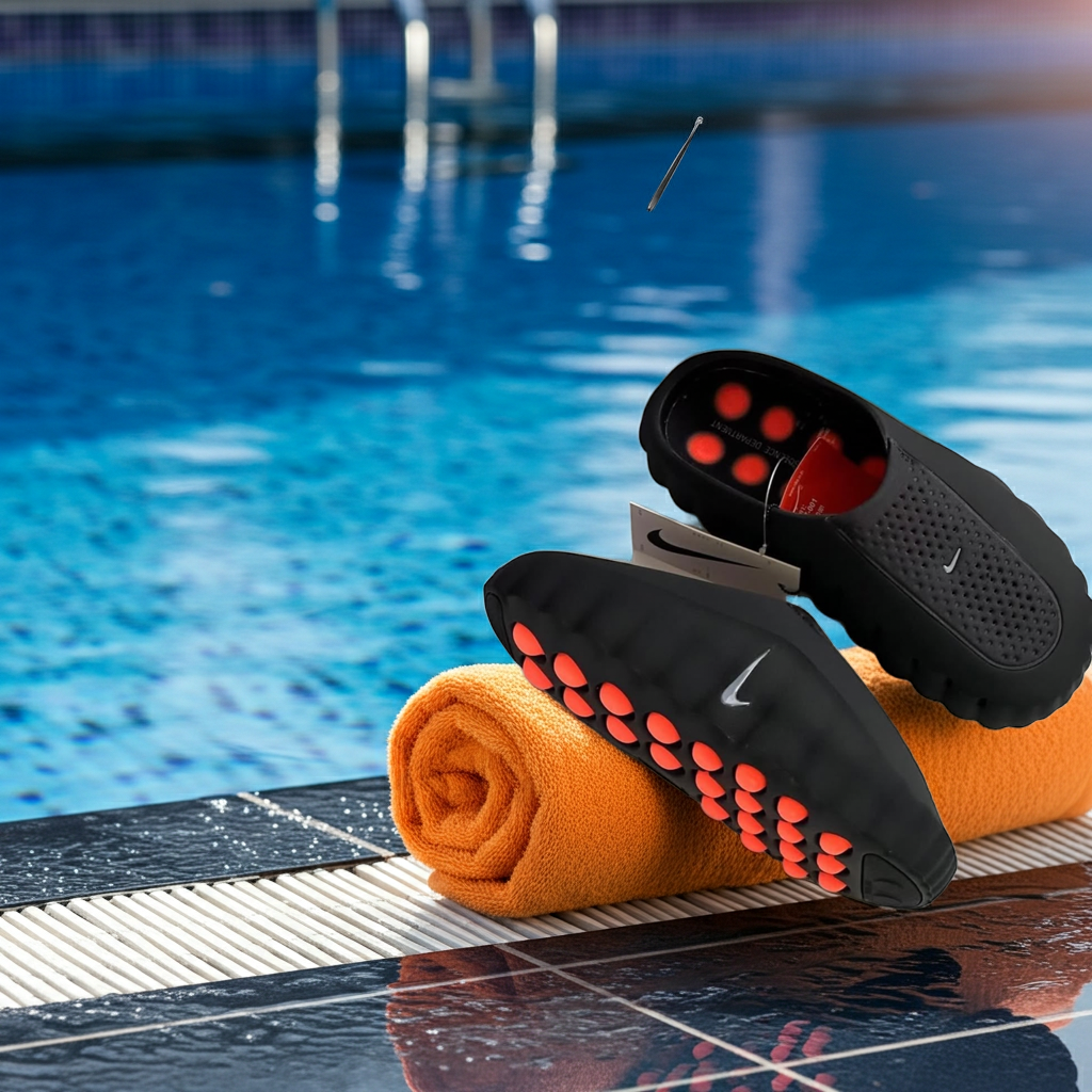 Nike Mind 001 – Black / Hyper Crimson / White / Chrome