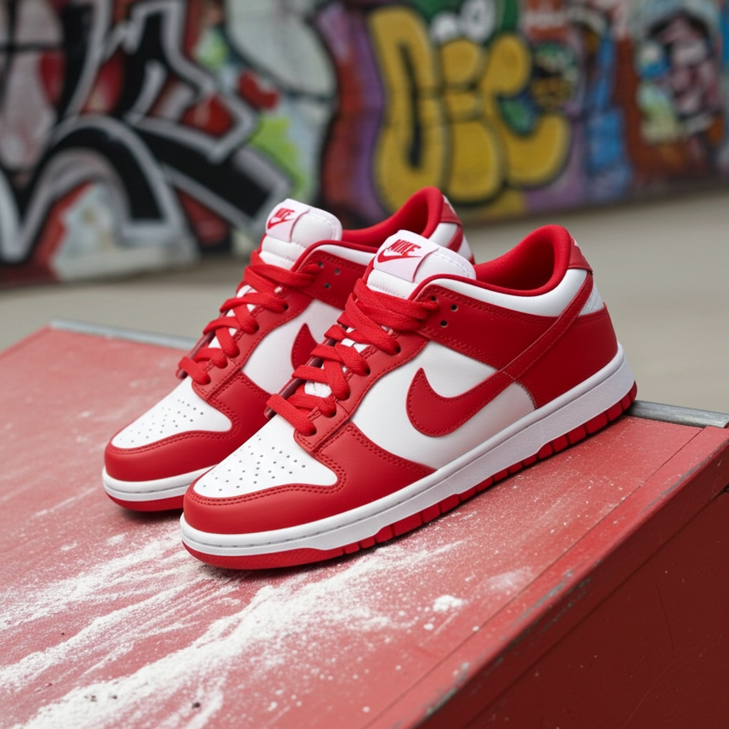 Nike Dunk Low SP 'St. John's' – University Red/White