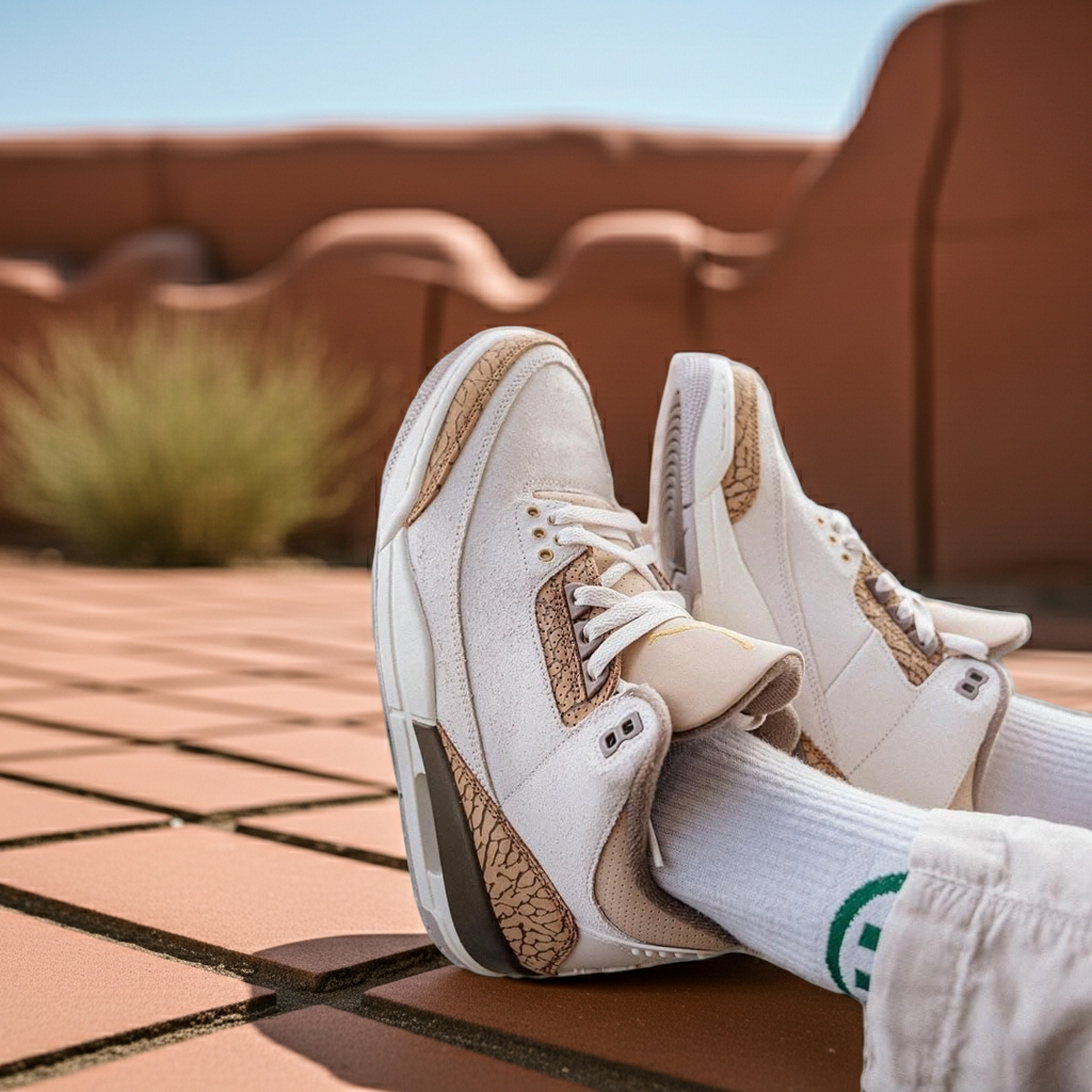 Nike Air Jordan 3 Retro 'Palomino' – Light Orewood Brown/Earthy Tan