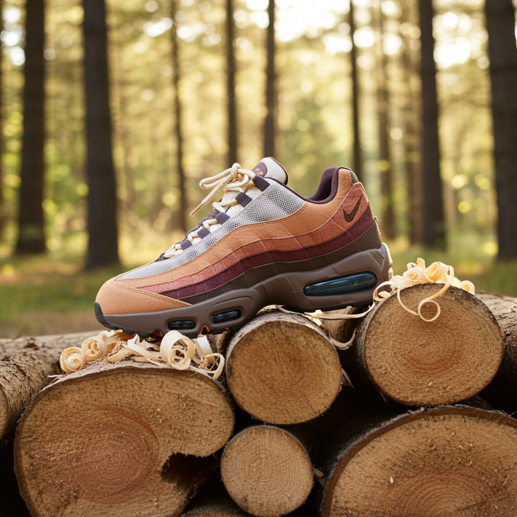 Nike Air Max 95 Big Bubble DOAF 'Oregon Ducks - Lumber Yard'