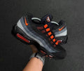 Nike Air Max 95 – Black/Anthracite/Cool Grey/Bright Crimson (Total Orange accents)
