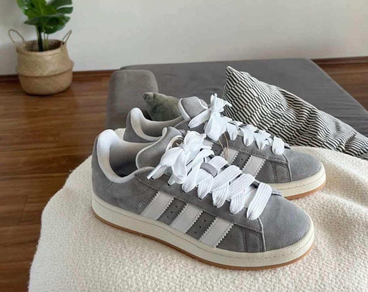 Adidas Campus 00s – Grey Three / Cloud White / Gum