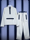 Nike Sportswear Tech Fleece Utility Half-Zip Tracksuit – Sail/Cream