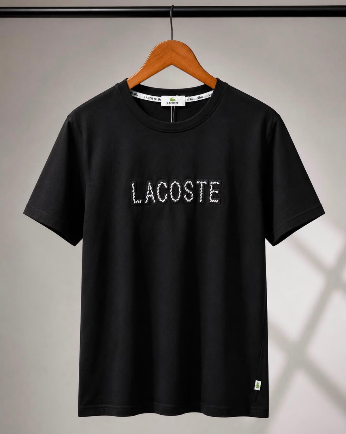 Lacoste Loose Fit Heavy Jersey T-Shirt – Black