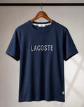Lacoste Loose Fit Heavy Jersey T-Shirt – Navy Blue