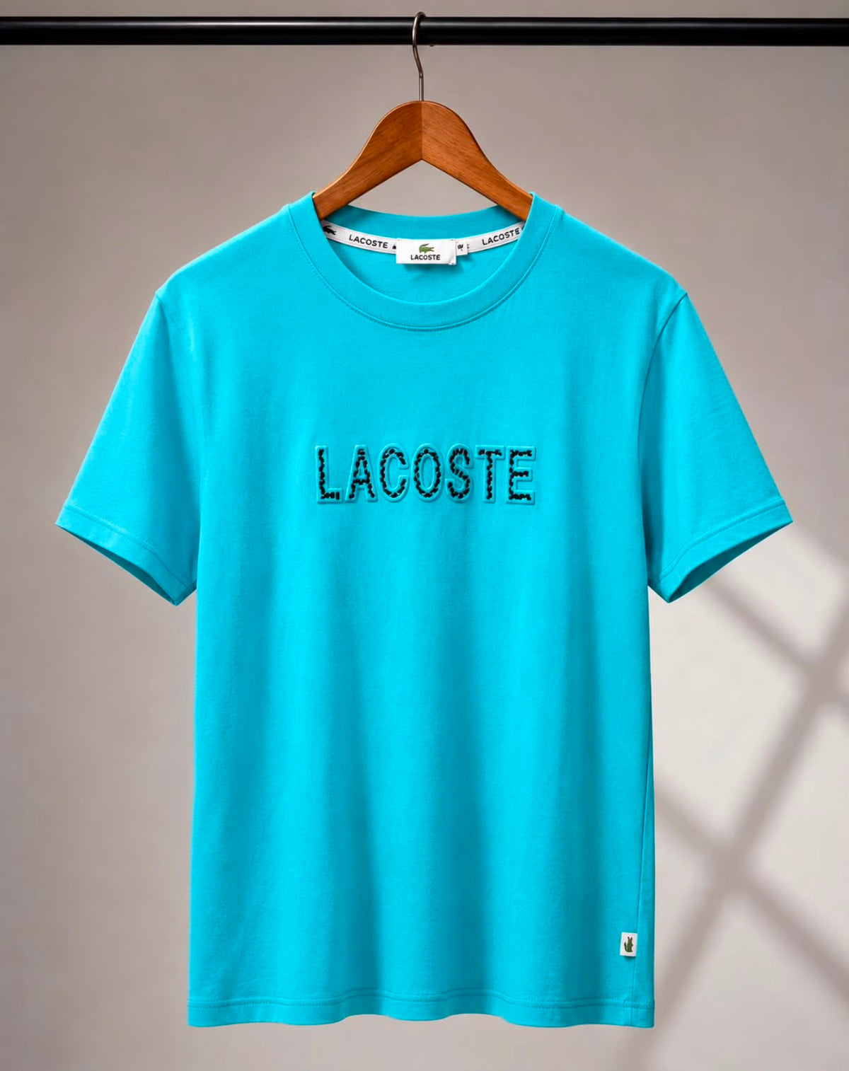 Lacoste Loose Fit Heavy Jersey T-Shirt – Blue
