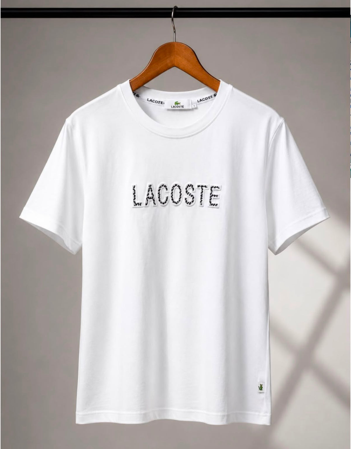 Lacoste Loose Fit Heavy Jersey T-Shirt – White