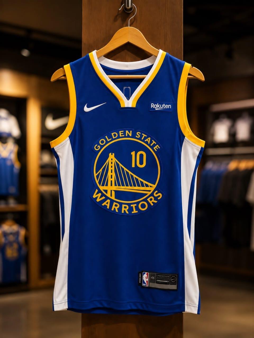Nike Golden State Warriors 'Icon Edition' NBA Swingman Jersey – Rush Blue