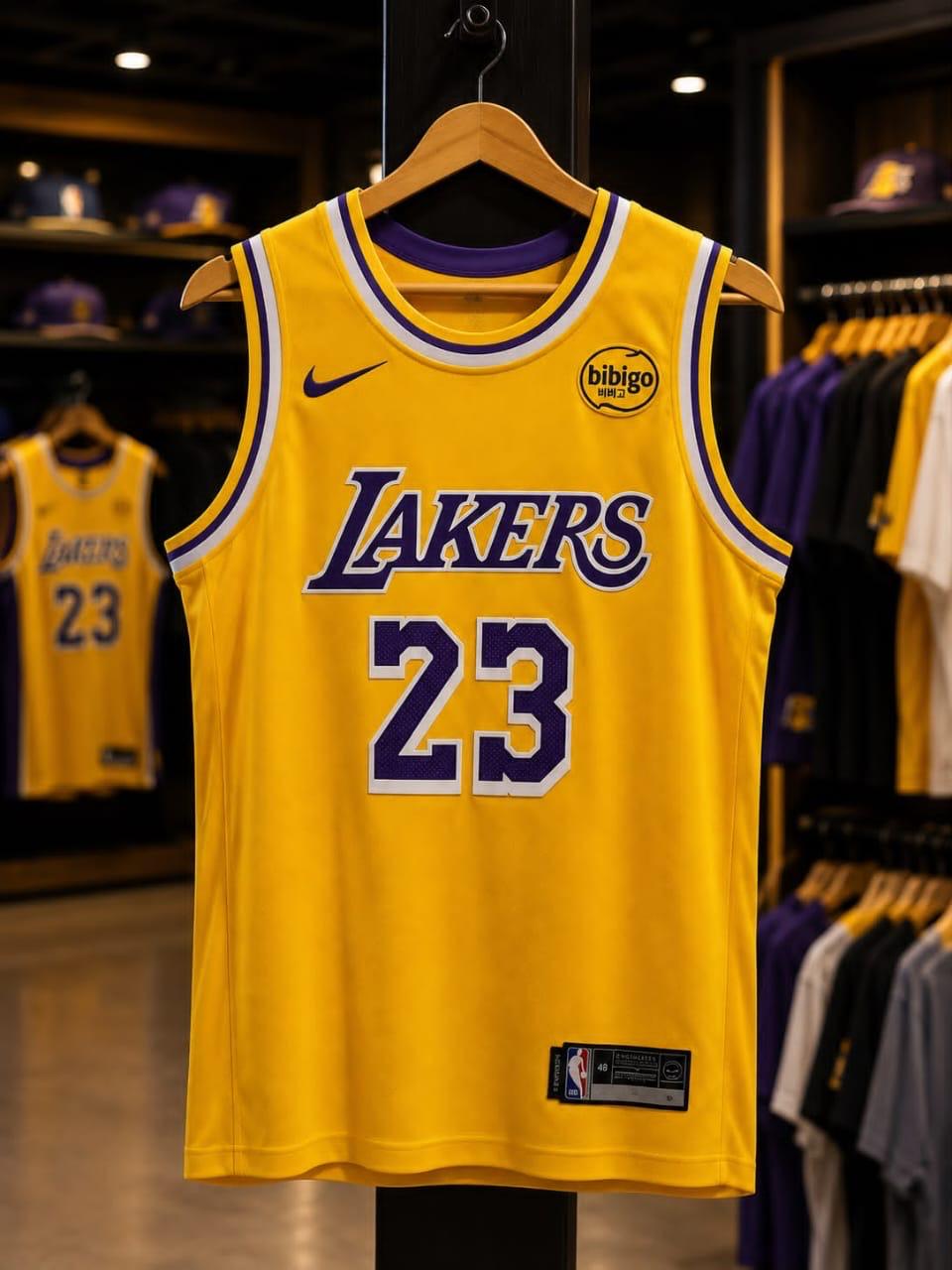 Nike Los Angeles Lakers 'Icon Edition' LeBron James Jersey – Amarillo Gold