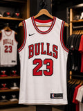 Nike Chicago Bulls 'Association Edition' Michael Jordan Jersey – White