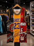 Mitchell & Ness LeBron James 'Career Timeline' Mashup Jersey – Multi-Color