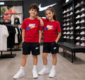 Nike Kids 'In The Zone' Relaxed Jersey 2-Piece Short Set – University Red