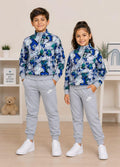 Nike Kids Sportswear 'Winter Bloom' Half-Zip Fleece Tracksuit Set – Pink Gazelle