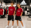 Adidas Originals Kids 'Adicolor 3-Stripes' 2-Piece Shorts Set – Better Scarlet/Black