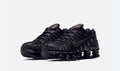 Nike Shox TL 'Triple Black' – Black/Metallic Hematite-Max Orange