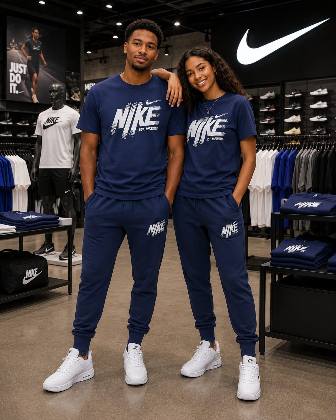 Nike Sportswear 'Est. 1972' 2-Piece Lifestyle Tracksuit Set – Obsidian Navy