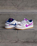Nike SB Dunk Low Pro x Rayssa Leal – Pure Platinum/Vivid Purple