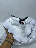 Jordan 6 Rings 'Paint Splatter' – White/Black/Confetti