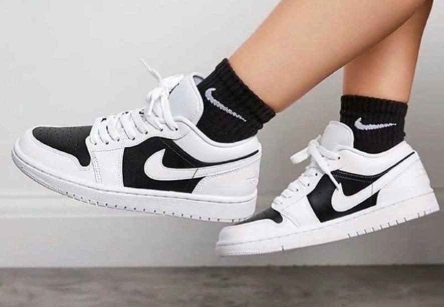 Air Jordan 1 Low Women's 'Panda' – White/Black