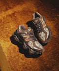New Balance 9060 x atmos Pink 'Timeless Beauty' – Brown Suede/Floral