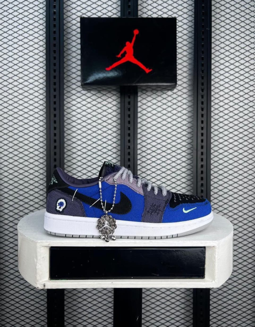 Zion Williamson x Air Jordan 1 Retro Low OG 'Voodoo Alternate' – Regency Purple/Blue