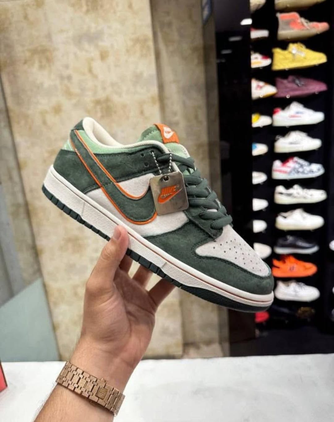 Nike SB Dunk Low x Otomo Katsuhiro 'Steamboy OST' – Green/Orange