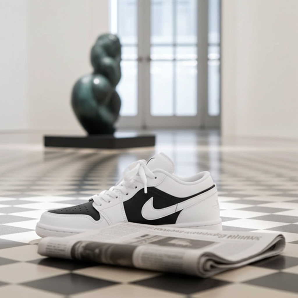 Air Jordan 1 Low Women's 'Panda' – White/Black