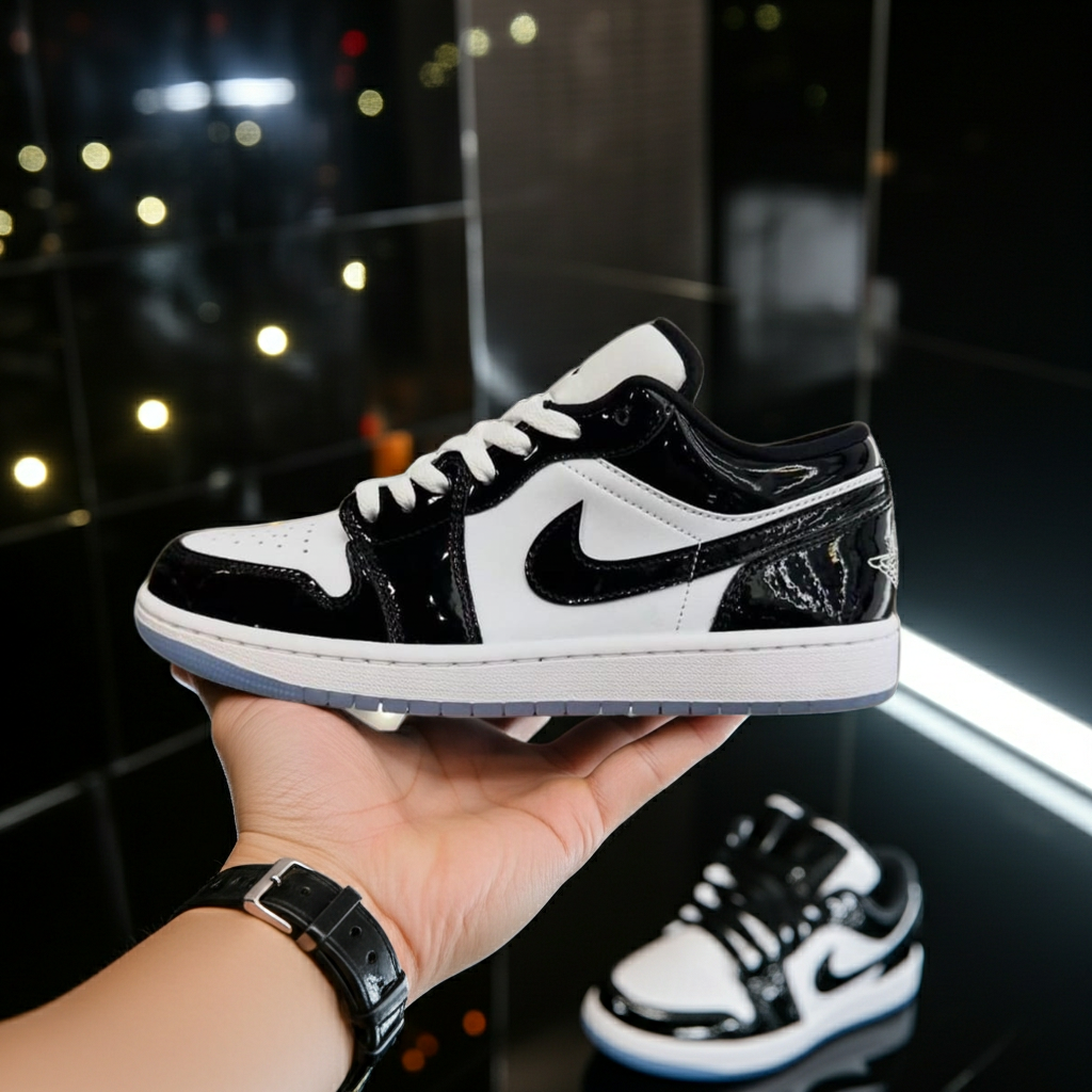 Air Jordan 1 Low SE 'Concord' – Black/White/Ice Blue