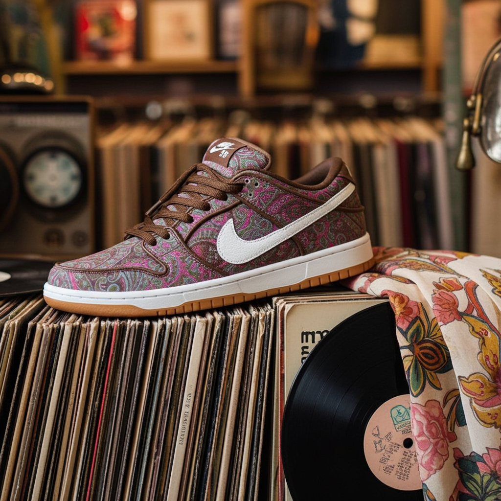 Nike SB Dunk Low Pro 'Paisley Brown' – Cacao Brown/White-Gum